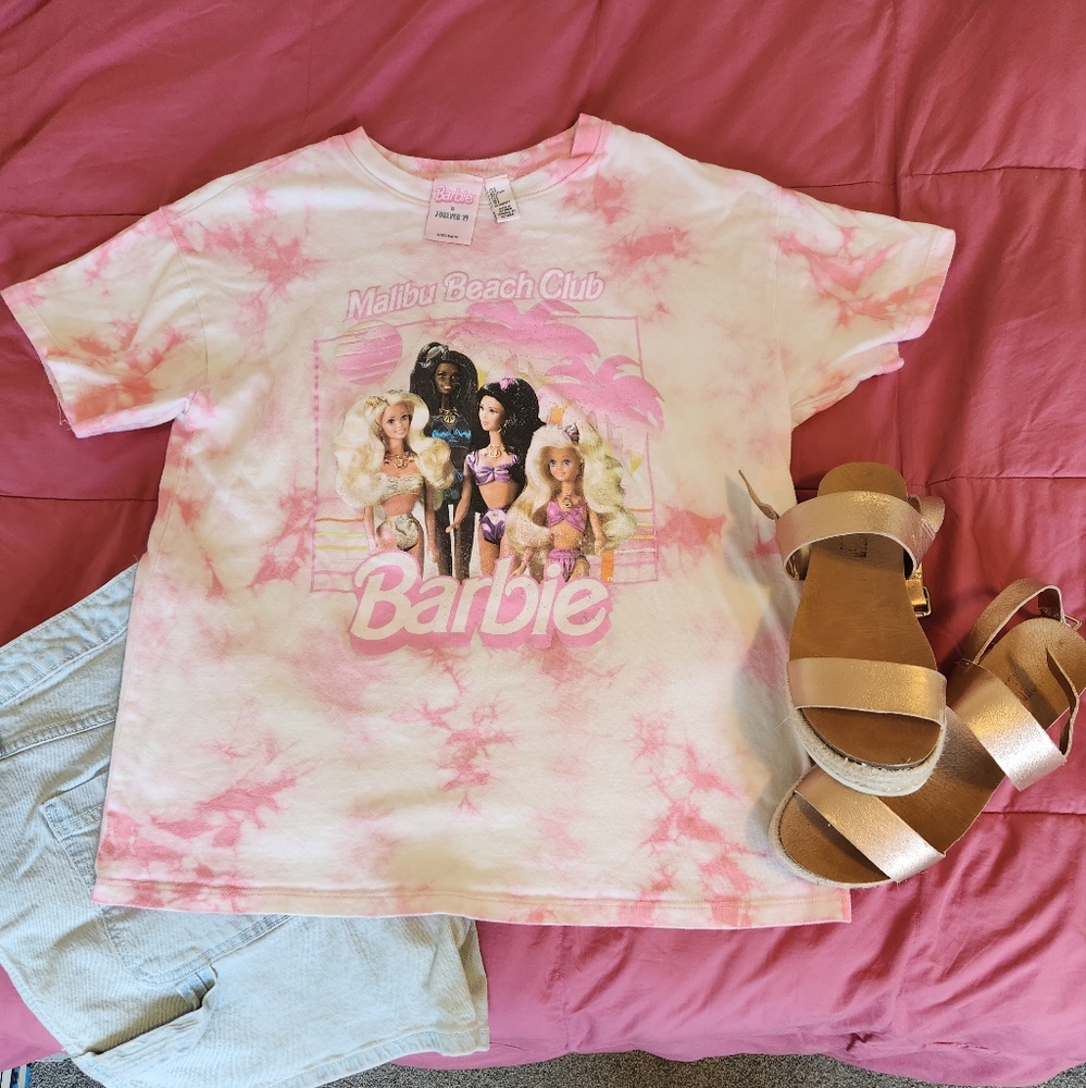 Barbie x Forever 21 Collab Tie-Dye Shirt